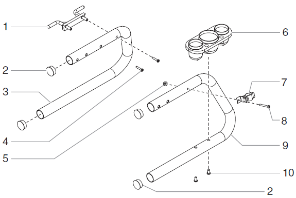 RentSpray 600 Skid Assembly Parts